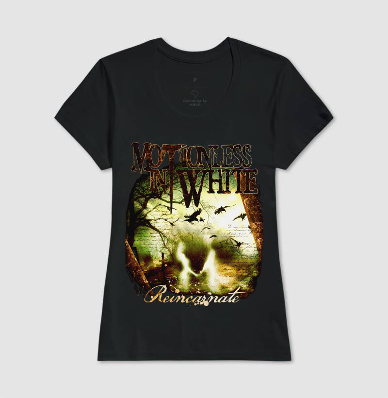 Camiseta Motionless In White - Reincarnate